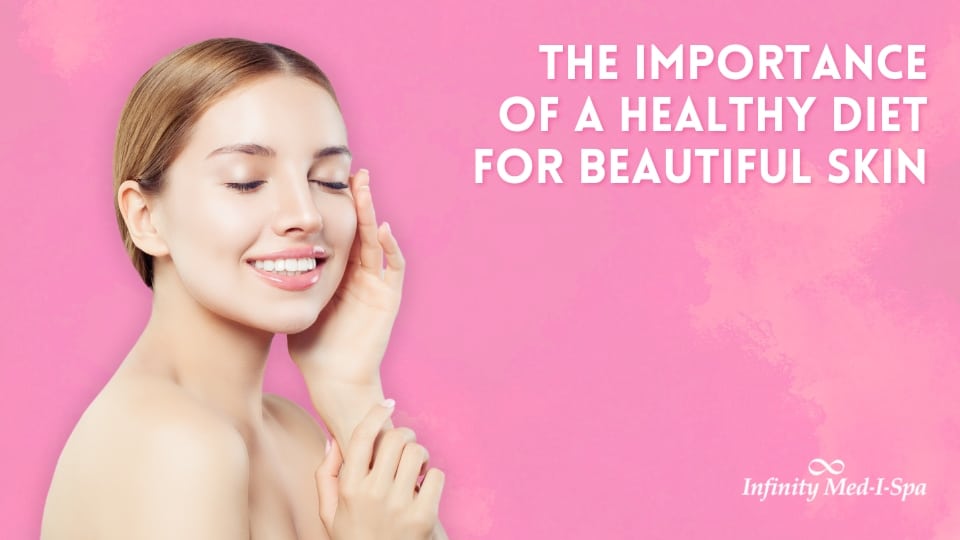 importance of a healthy diet for beautiful skin title